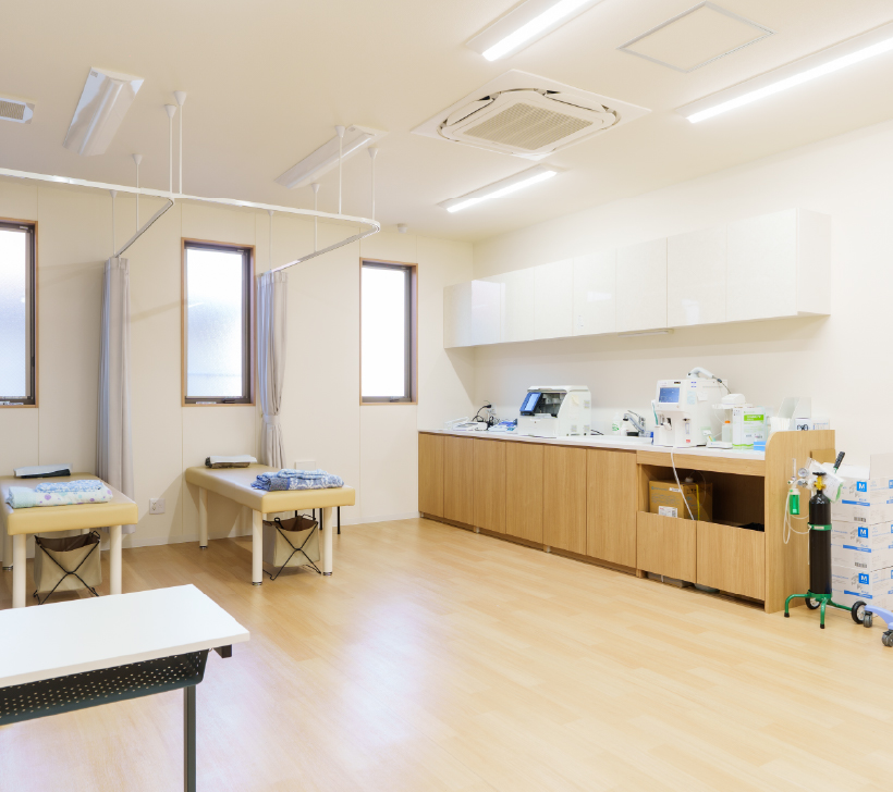 血液検査の結果を当日お伝え